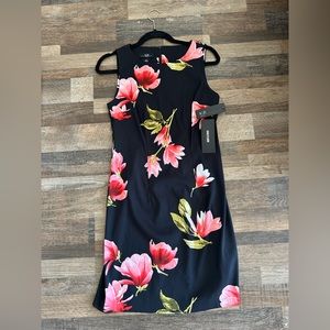 AGB Dress Dark Floral